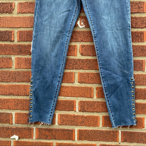 🆕 LVPL Liverpool Kayden Studded Zip Gusset Jean - Picture 4 of 13